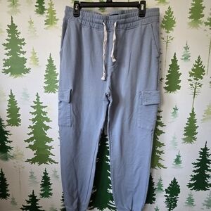 RSQ Blue Cargo Jogger Pants